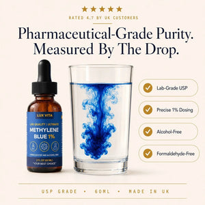 Methylene Blue 1% Drops — rated 4.7 by UK customers