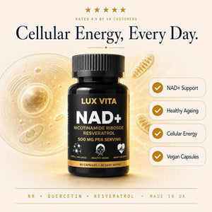 NAD+ Capsules — rated 4.9 by UK customers