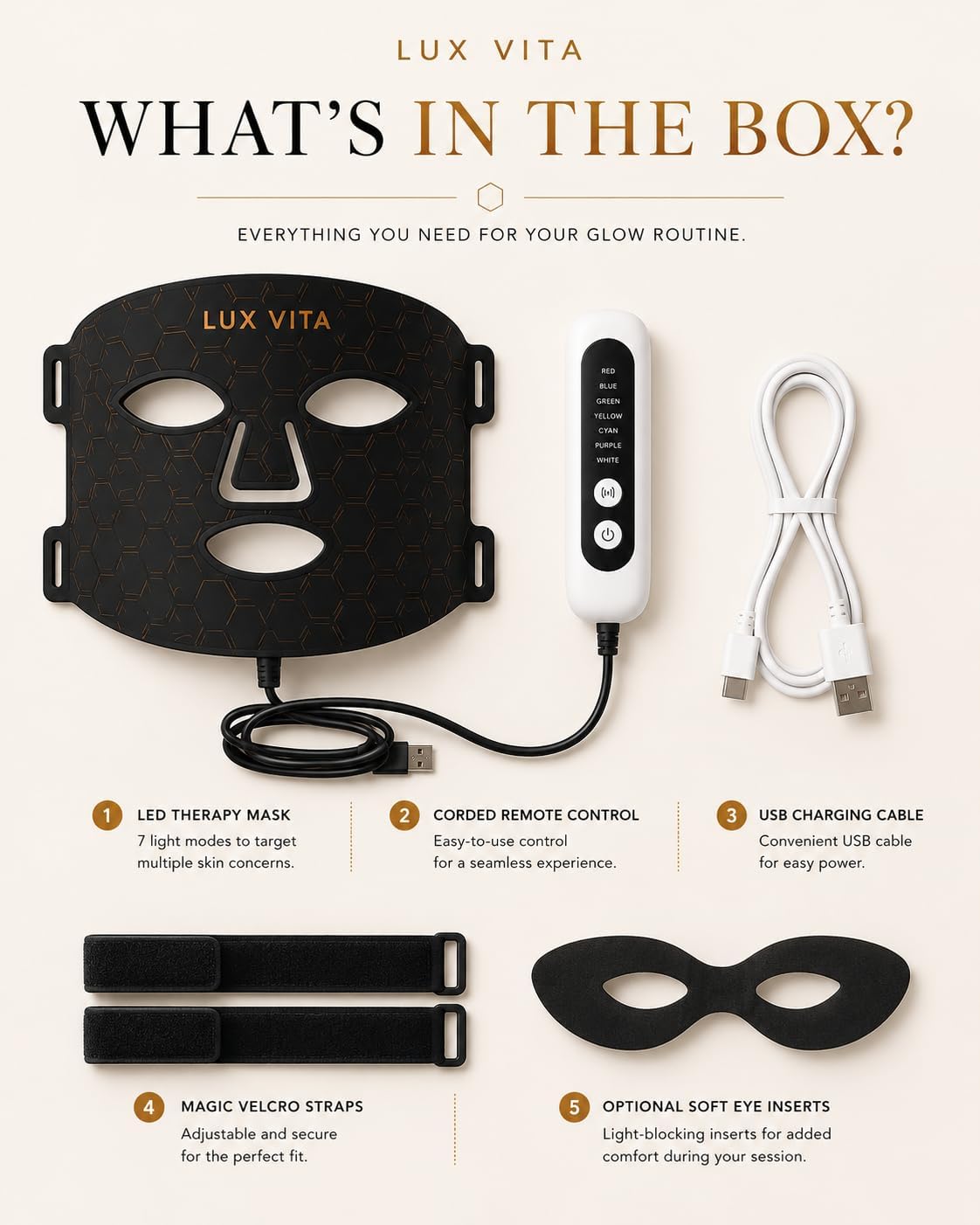 Lux Vita Red Light Therapy Mask — why Lux Vita compares favourably to other LED masks