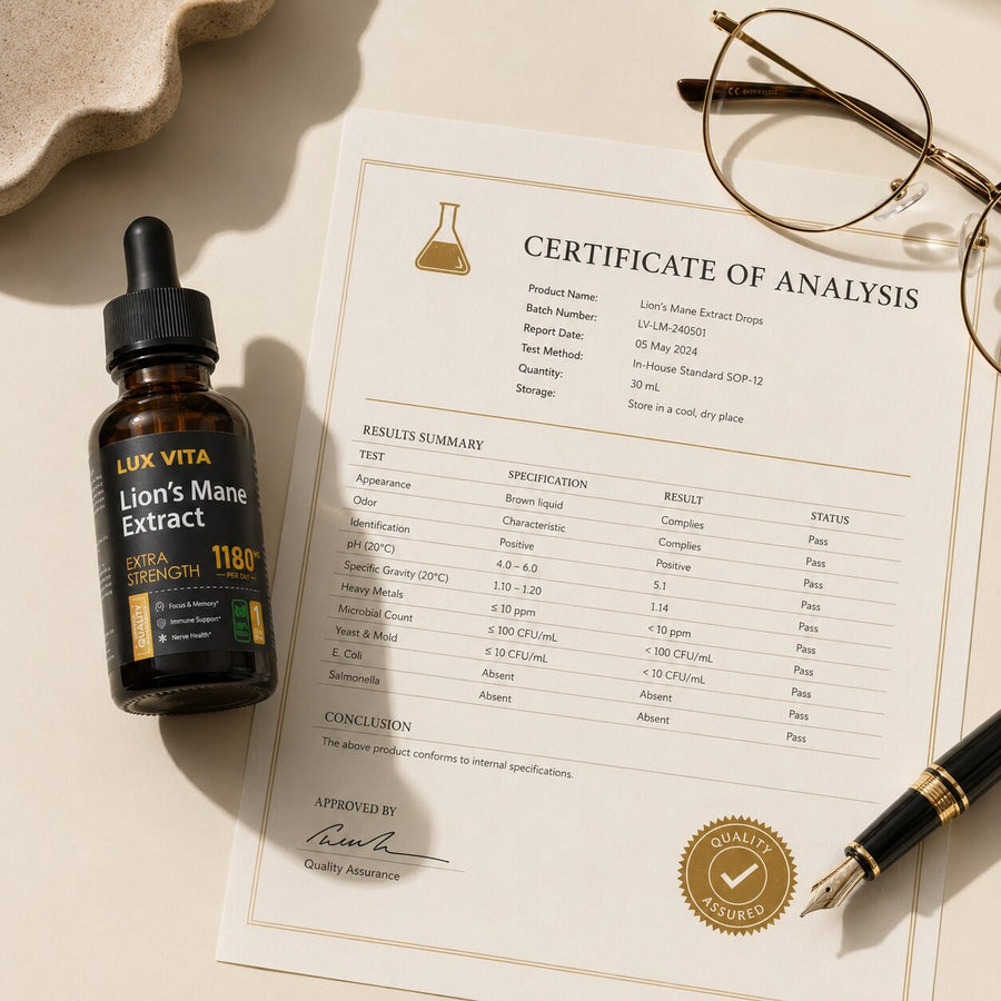 Tested, Traceable, Made In The UK