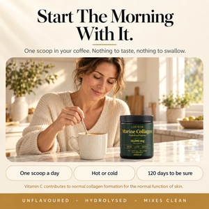 Start the morning with Lux Vita Marine Collagen