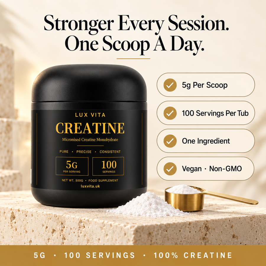 Lux Vita Creatine — Stronger Every Session